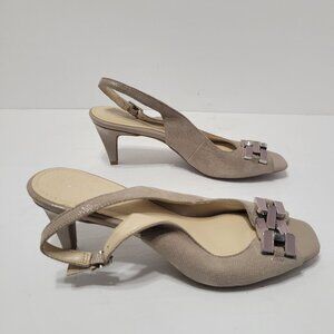 Calvin Klein Tawny Beige Heels - Womens 7.5 M